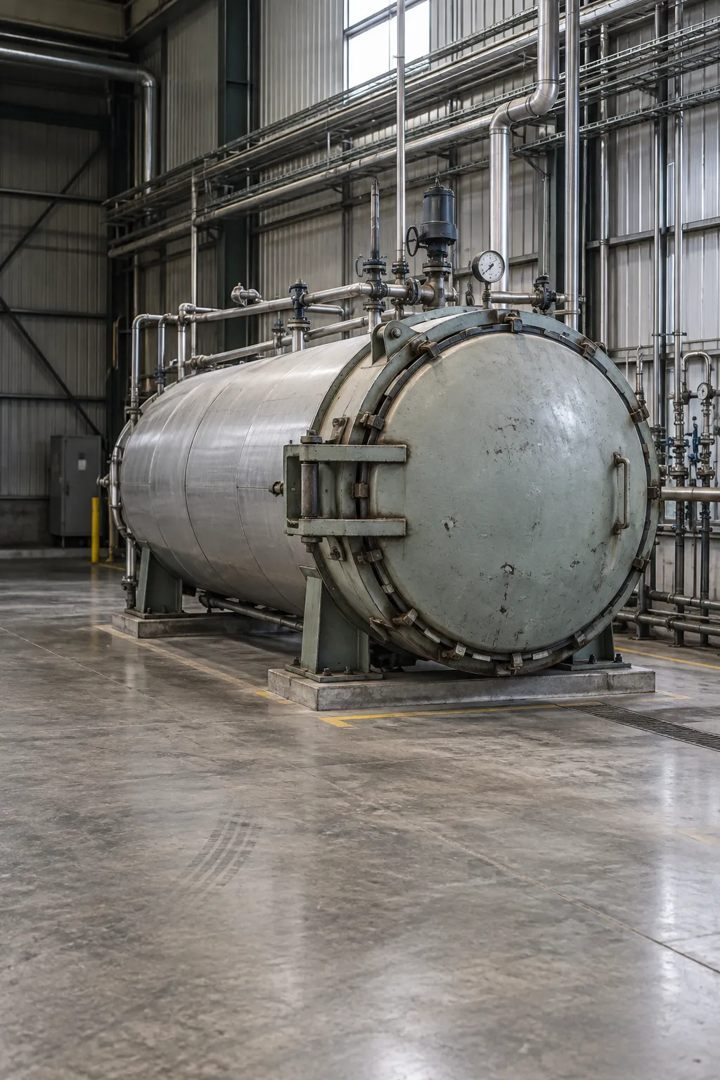 Autoclaves propios de Industrial Alisan SAC en su planta